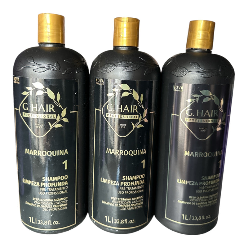 SHAMPOO PULIBILE INOAR MOROCCAN G DEEP HAIR DEEP CLEANING SHAMPOO 250ml/8,4fl.oz.