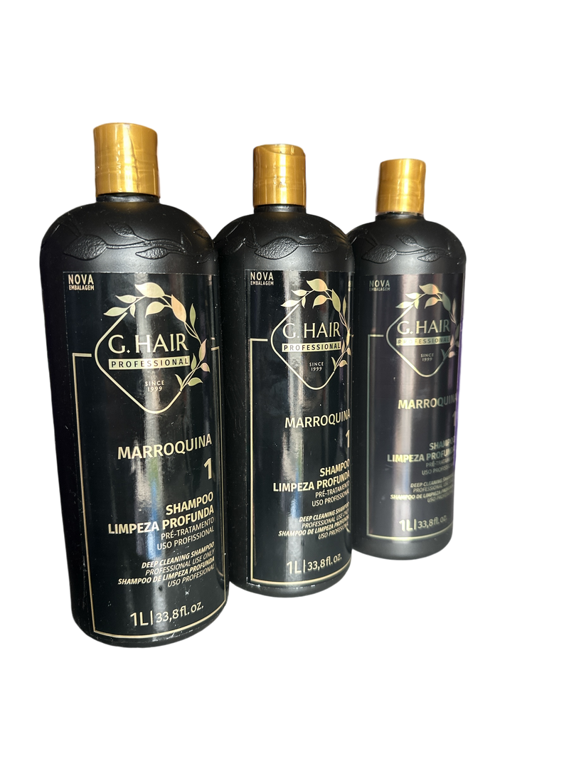 SHAMPOO PULIBILE INOAR MOROCCAN G DEEP HAIR DEEP CLEANING SHAMPOO 250ml/8,4fl.oz.